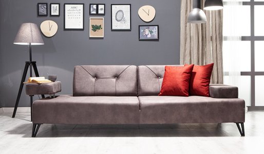 Avrupa Midi Koltuk Takımı - Antrasit